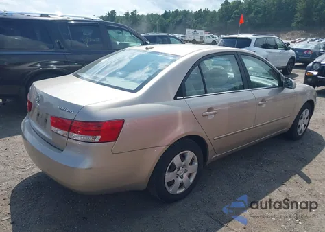 2008 Hyundai Sonata Gls from USA, damaged, VIN 5NPET46C08H314977